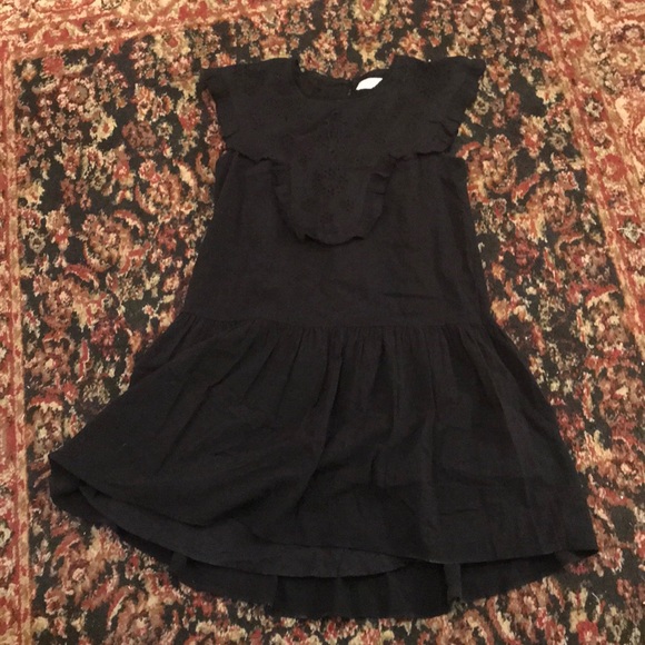 zara girls black dress
